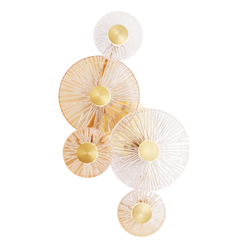MAXLIGHT W0357 - Applique murale ALLURE 5xLED/5W/230V doré