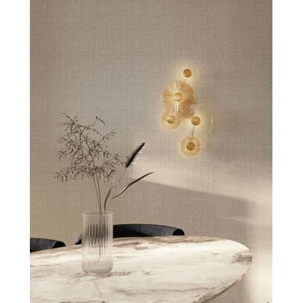 MAXLIGHT W0357 - Applique murale ALLURE 5xLED/5W/230V doré