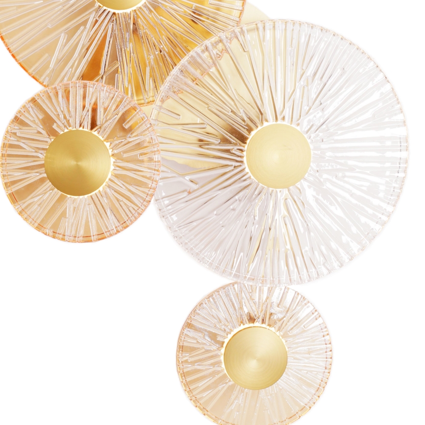 MAXLIGHT W0357 - Applique murale ALLURE 5xLED/5W/230V doré