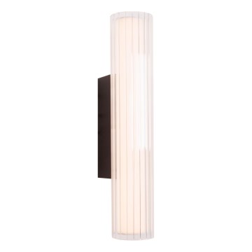 MAXLIGHT W0363 - Applique murale salle de bain FAYETTE LED/6W/230V 31 cm IP44 noir