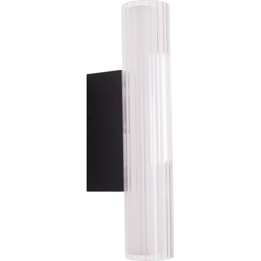 MAXLIGHT W0363 - LED Badkamer wandlamp FAYETTE LED/6W/230V 31 cm IP44 zwart