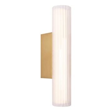 MAXLIGHT W0364 - Applique murale salle de bain FAYETTE LED/6W/230V 31 cm IP44 doré