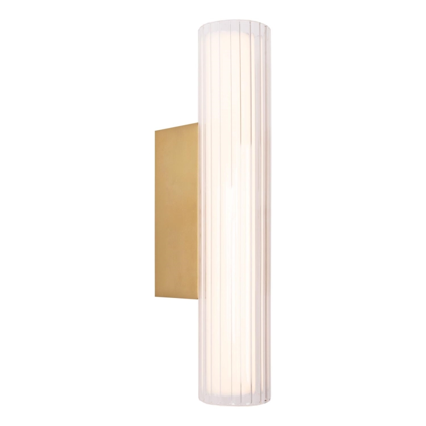 MAXLIGHT W0364 - LED Badkamer wandlamp FAYETTE LED/6W/230V 31 cm IP44 goud