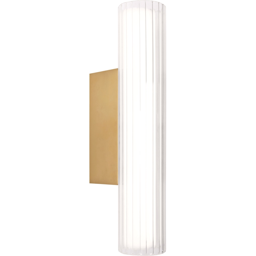 MAXLIGHT W0364 - LED Badkamer wandlamp FAYETTE LED/6W/230V 31 cm IP44 goud
