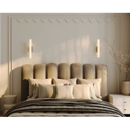 MAXLIGHT W0366 - LED Badkamer wandlamp FAYETTE LED/12W/230V 61 cm IP44 goud