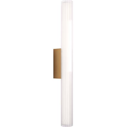 MAXLIGHT W0366 - LED Badkamer wandlamp FAYETTE LED/12W/230V 61 cm IP44 goud