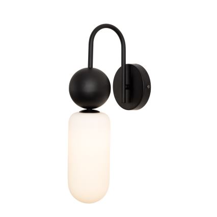 MAXLIGHT W0381 - Wandlamp ROMA 1xG9/12W/230V zwart