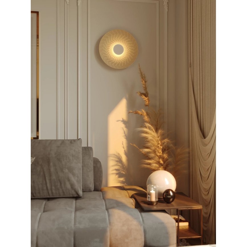 MAXLIGHT W0457 - LED-muurlamp MISAKI LED/6W/230V CRI 95 beige