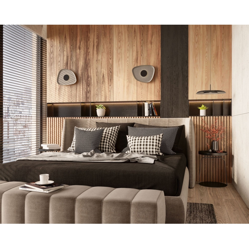 MAXLIGHT W0558 - Applique murale DEUX LED/5W/230V noir