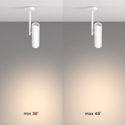 Maytoni C020CL-01W - Spot ELTI 1xGU10/50W/230V blanc