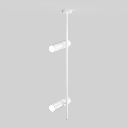 Maytoni C021CL-02W - Hanglamp met vaste pendel ELTI 2xGU10/50W/230V wit