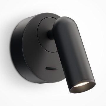 Maytoni C038WL-L3B3K - Applique murale MIRAX LED/3W/230V 3000K noir