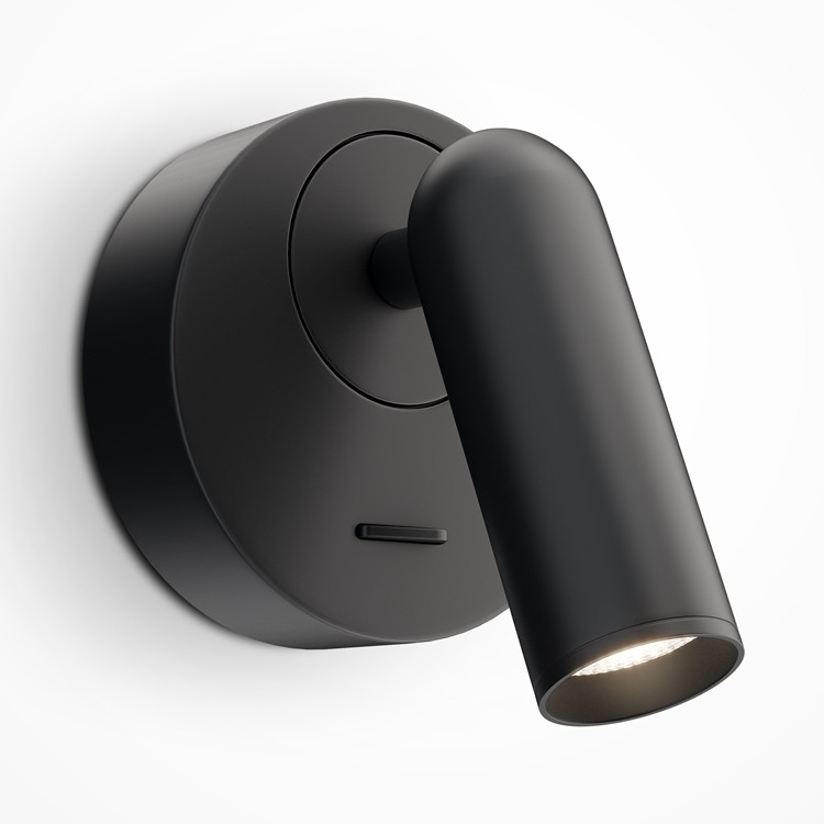 Maytoni C038WL-L3B3K - Applique murale MIRAX LED/3W/230V 3000K noir