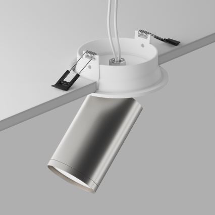 Maytoni C048CL-U-1WS - Inbouwspot FOCUS 1xGU10/10W/230V glanzend chroom