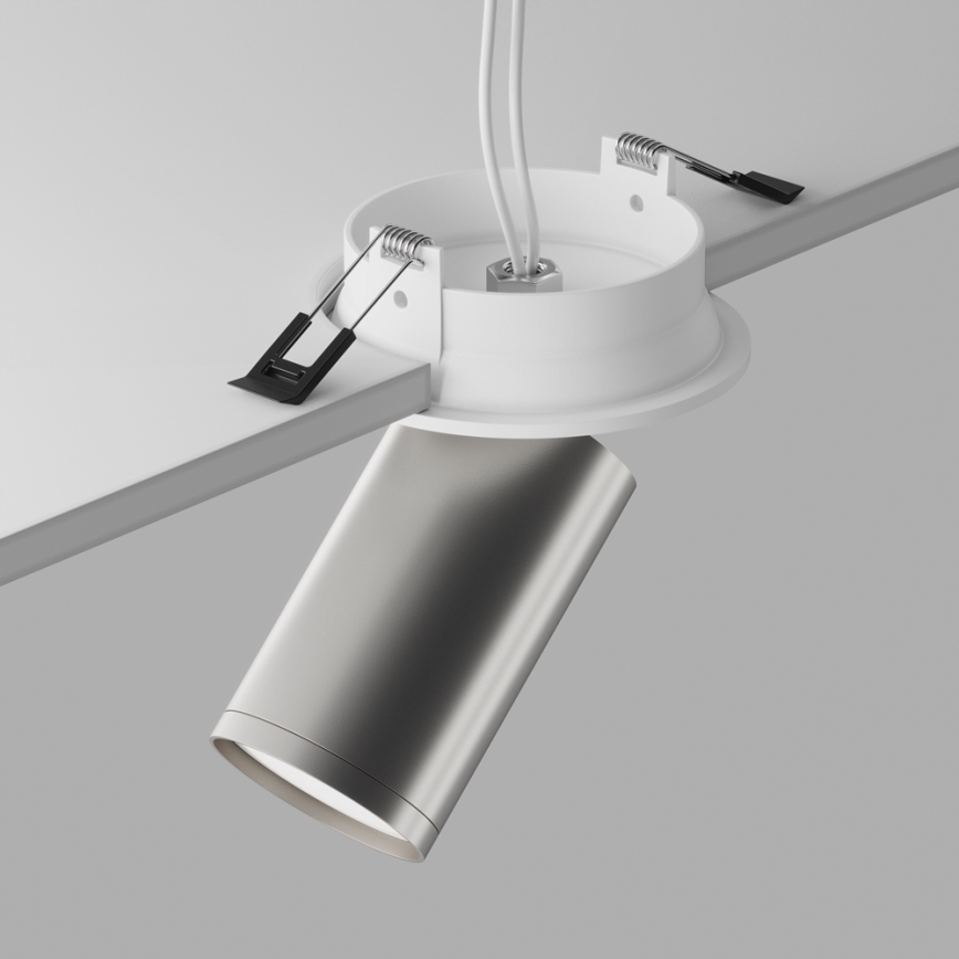Maytoni C048CL-U-1WS - Inbouwspot FOCUS 1xGU10/10W/230V glanzend chroom