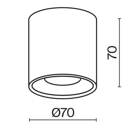 Maytoni C064CL-L12B4K - LED spot ALFA LED/12W/230V CRI 90 zwart