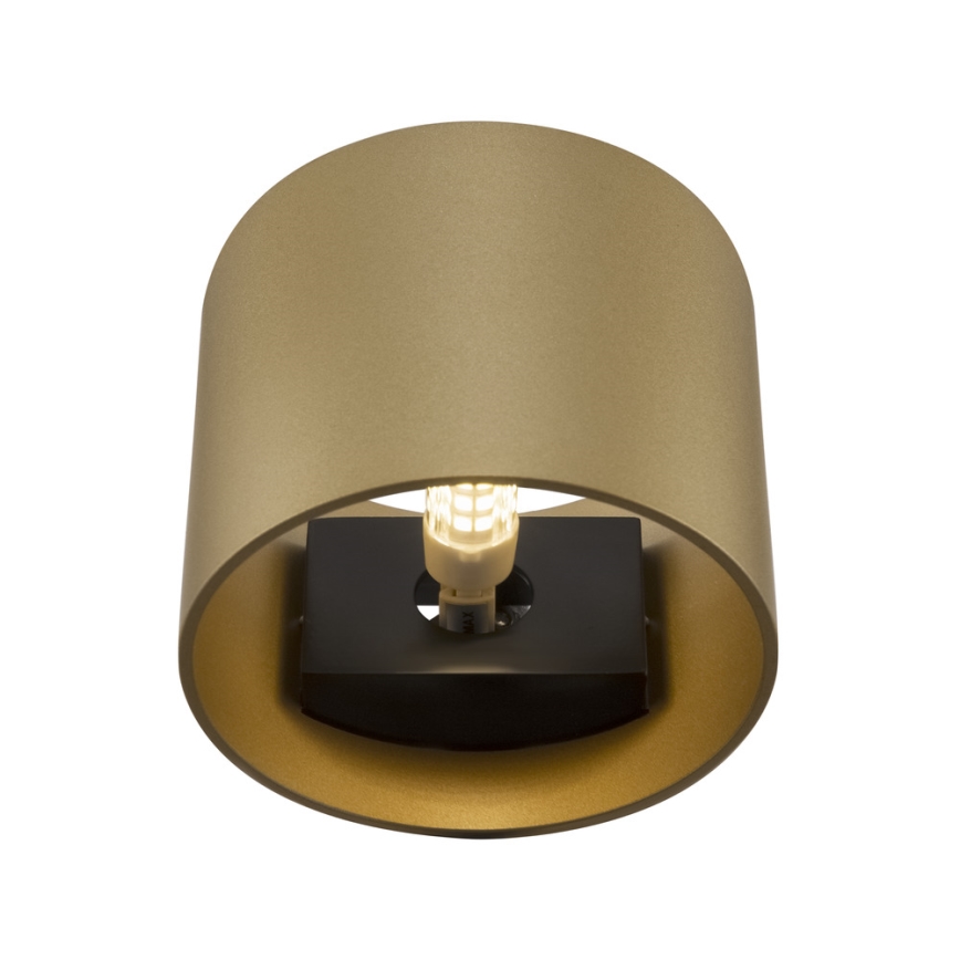 Maytoni C066WL-01MG - Wandlamp ROND 1xG9/50W/230V goud