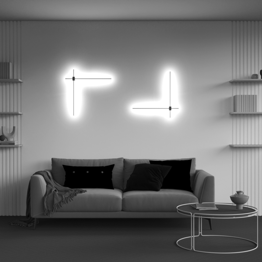 Maytoni C070WL-L12GB3K - Applique murale PARS LED/12W/230V CRI 90 noir