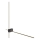 Maytoni C070WL-L12GB3K - LED wand verlichting PARS LED/12W/230V CRI 90 zwart
