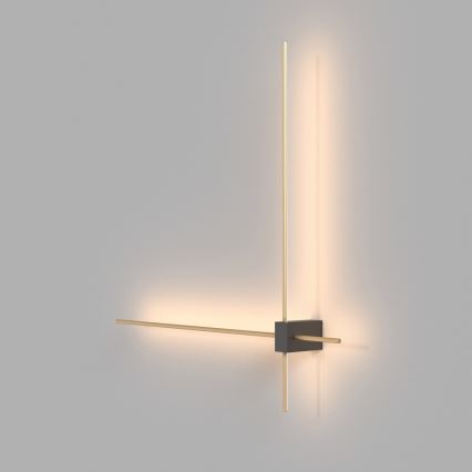 Maytoni C070WL-L12GB3K - LED wand verlichting PARS LED/12W/230V CRI 90 zwart