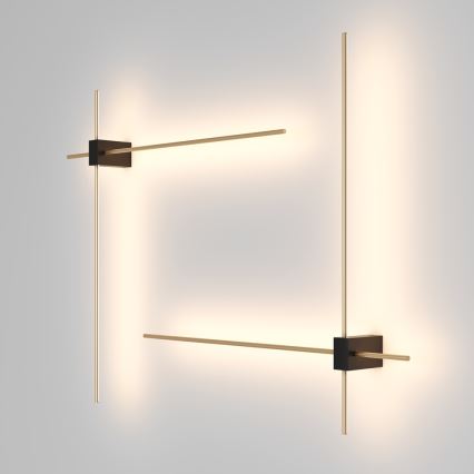 Maytoni C070WL-L12GB3K - LED wand verlichting PARS LED/12W/230V CRI 90 zwart