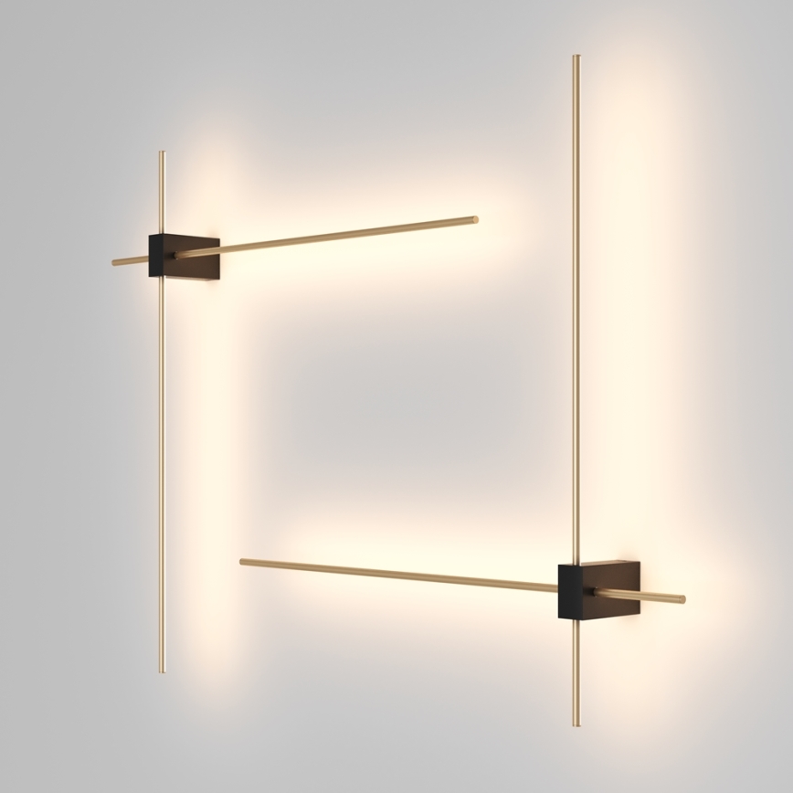 Maytoni C070WL-L12GB3K - LED wand verlichting PARS LED/12W/230V CRI 90 zwart