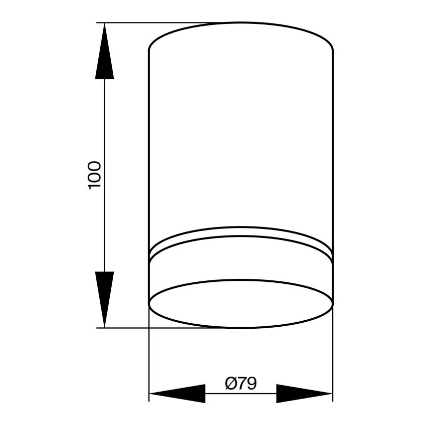 Maytoni C085CL-9W4K-B - LED spot ORLO LED/9W/230V CRI 90 4000K zwart