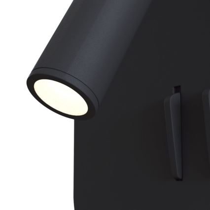 Maytoni C175-WL-01-6W-B - LED Wandspot IOS LED/9W/230V zwart