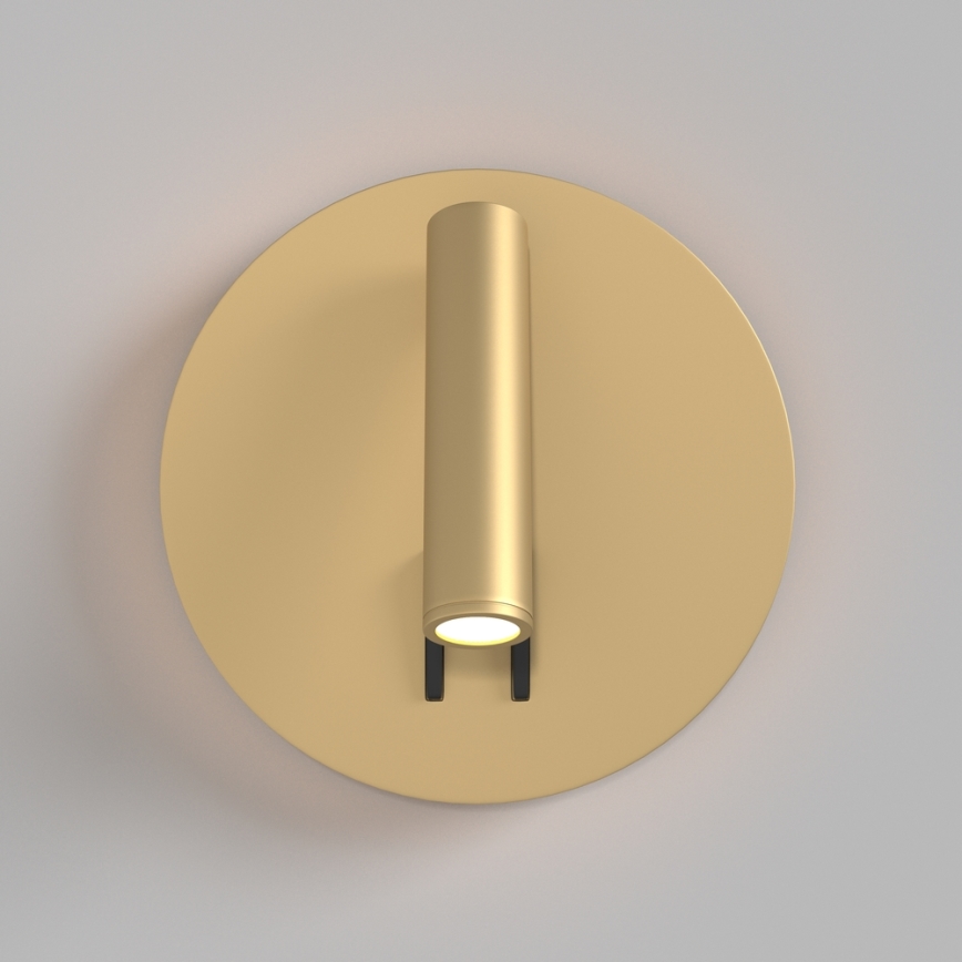 Maytoni C176-WL-01-6W-MG - LED Wandspot IOS LED/9W/230V goud