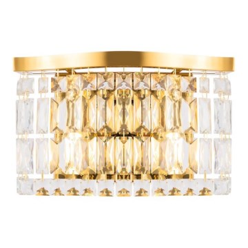 Maytoni DIA005WL-02G - Wandlamp DUNE 2xE14/60W/230V goud