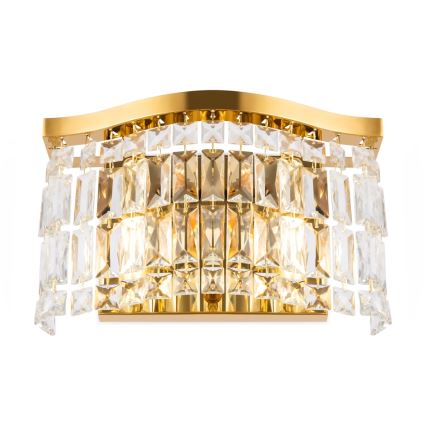 Maytoni DIA005WL-02G - Wandlamp DUNE 2xE14/60W/230V goud