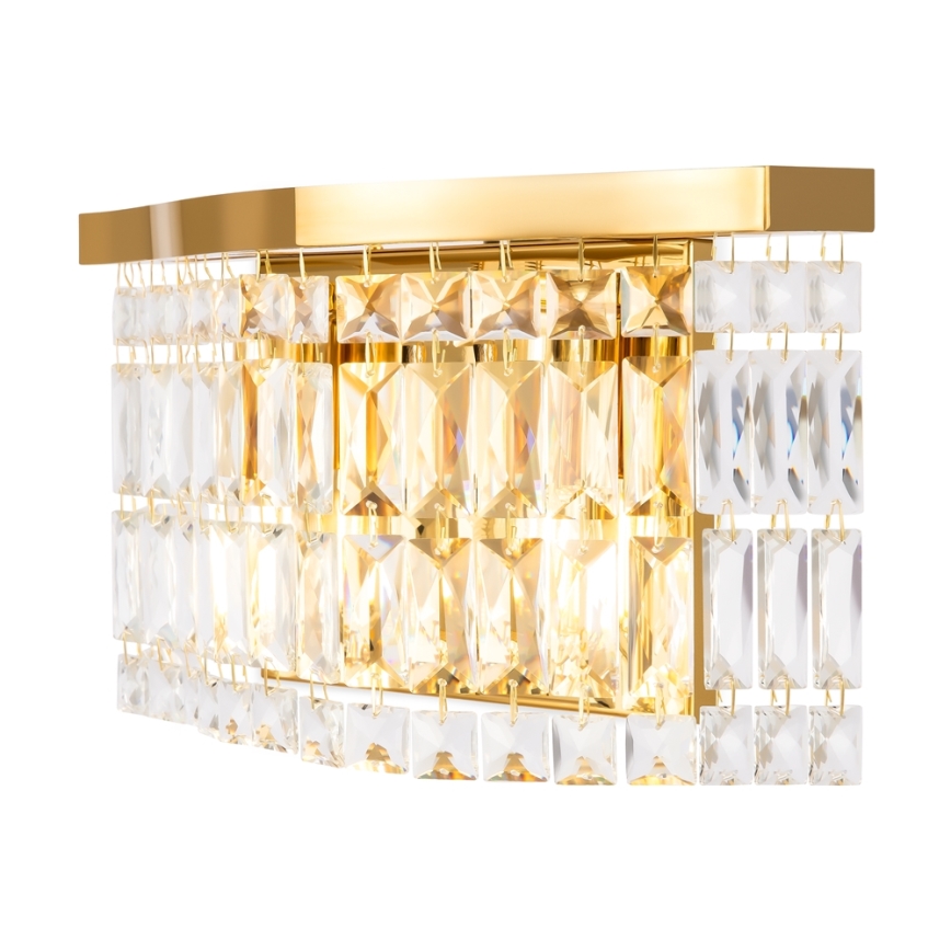 Maytoni DIA005WL-02G - Wandlamp DUNE 2xE14/60W/230V goud