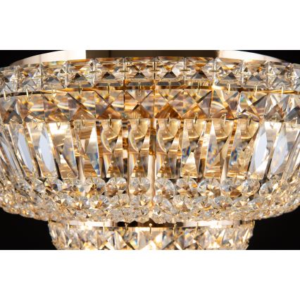 Maytoni DIA100-CL-12-G - Plafondlamp BASFOR 12xE14/60W/230V goud