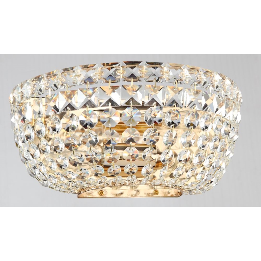 Maytoni DIA100-WL-02-G - Applique murale BASFOR 2xE14/60W/230V doré