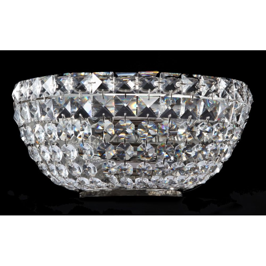 Maytoni DIA100-WL-02-N - Wandlamp BASFOR 2xE14/60W/230V mat chroom
