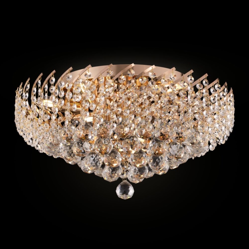 Maytoni DIA120-09-G - Plafondlamp KAROLINA 9xE14/40W/230V