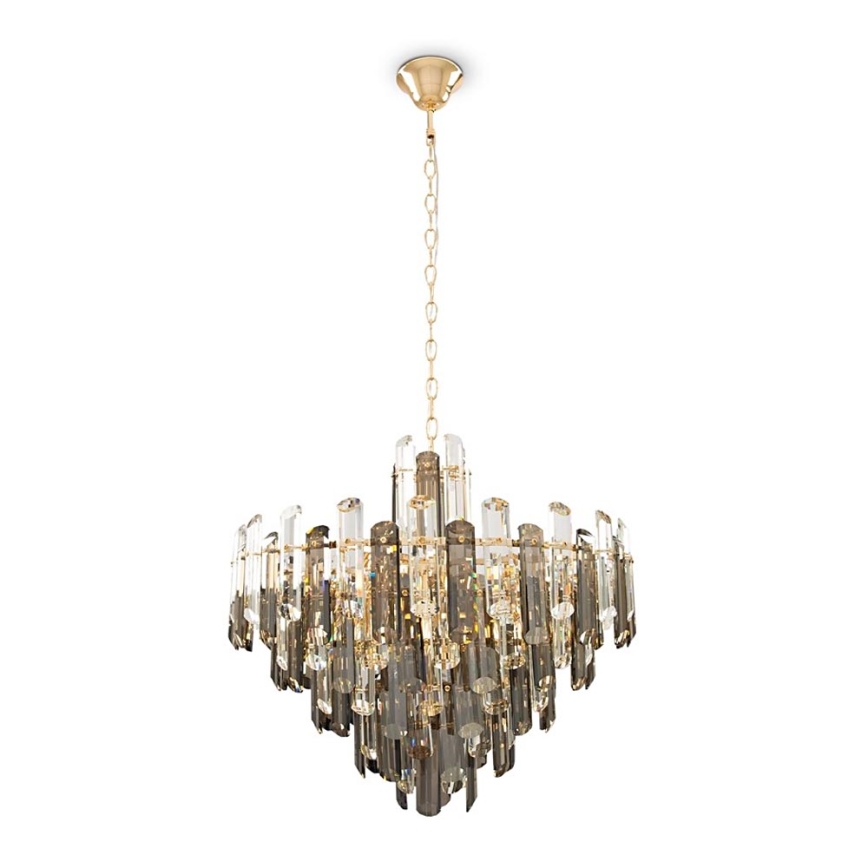 Maytoni DIA200PL-08G - Suspension chaîne FLARE 8xE14/40W/230V