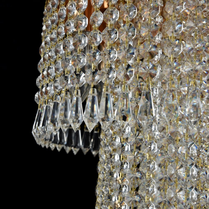 Maytoni DIA522-CL-12-G - Plafondlamp CASCADE 12xE14/60W/230V