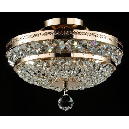 Maytoni DIA700-CL-03-G - Plafondlamp OTTILIA 3xE14/60W/230V