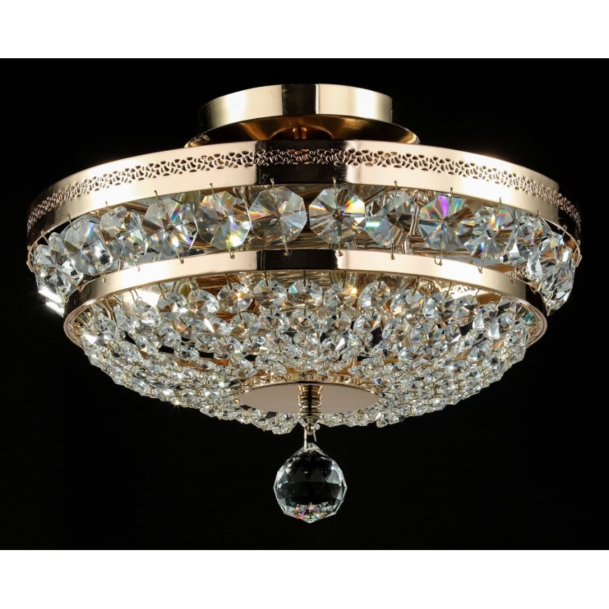 Maytoni DIA700-CL-03-G - Plafondlamp OTTILIA 3xE14/60W/230V