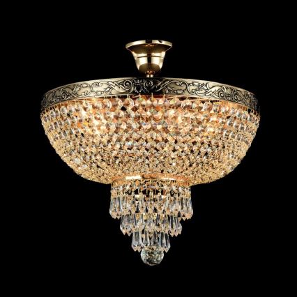 Maytoni DIA890-CL-05-G - Bevestigde hanglamp PALACE 5xE27/60W/230V