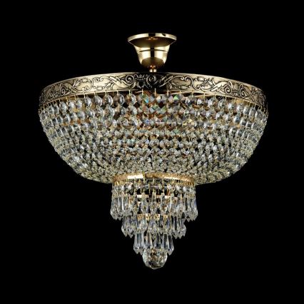 Maytoni DIA890-CL-05-G - Bevestigde hanglamp PALACE 5xE27/60W/230V