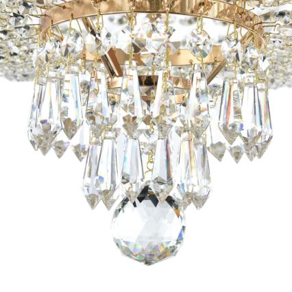 Maytoni DIA890-CL-05-G - Bevestigde hanglamp PALACE 5xE27/60W/230V