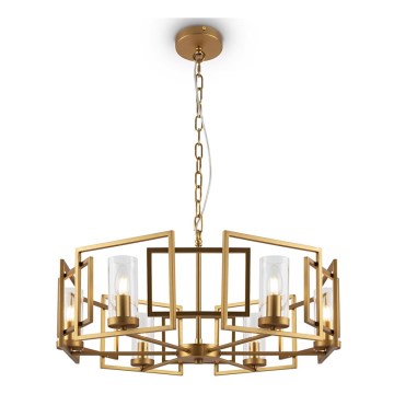 Maytoni H009PL-06G - Suspension chaîne BOWI 6xE14/40W/230V