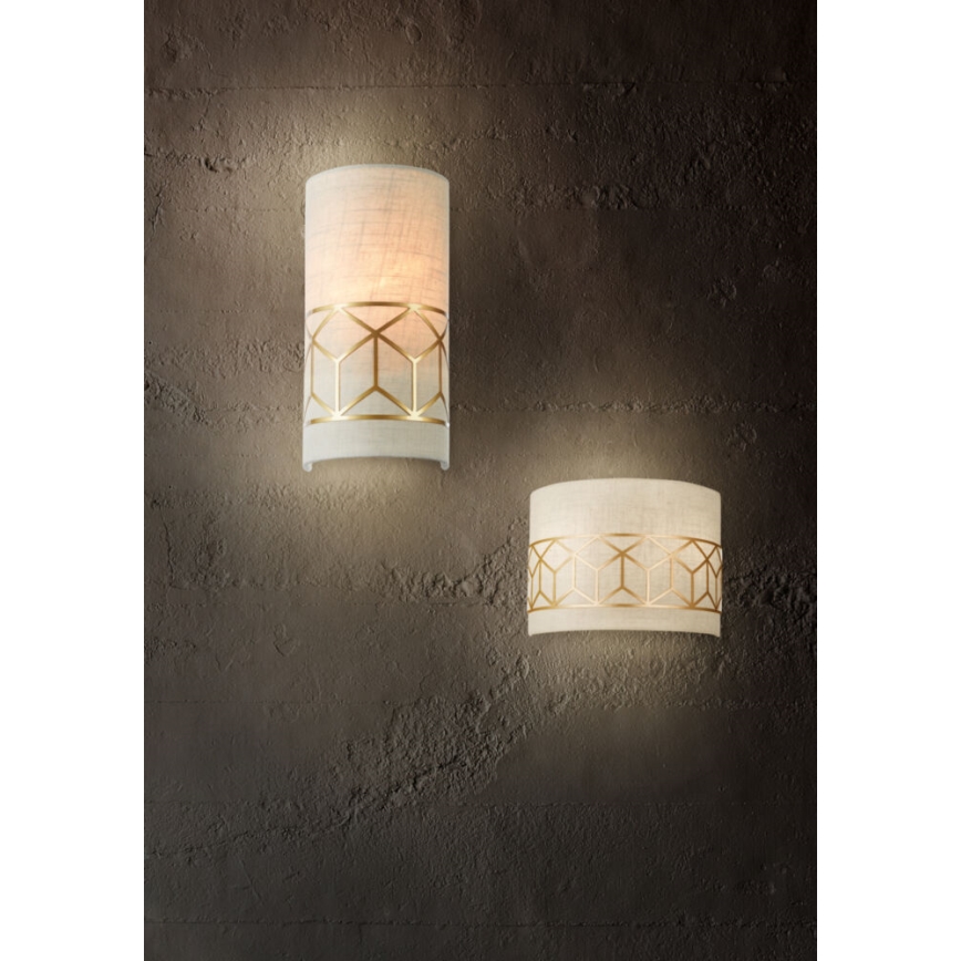 Maytoni H223-WL-01-G - Wandlamp MESSINA 1xE14/40W/230V