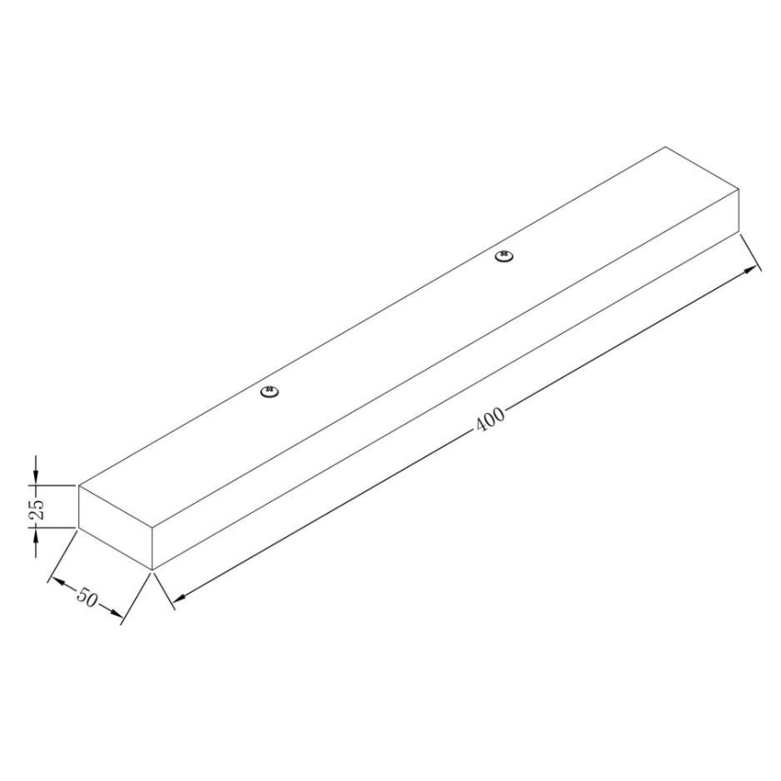 Maytoni MIR011WL-L9W4K - LED wand verlichting ORION LED/9W/230V wit