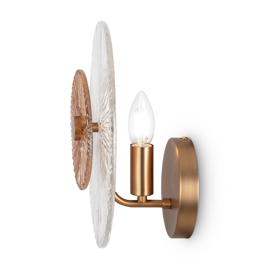 Maytoni MOD007WL-01G - Wandlamp ASTER 1xE14/40W/230V