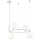 Maytoni MOD013PL-04W - Suspension filaire RING 4xG9/25W/230V blanc