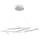 Maytoni MOD016PL-L75W - Suspension filaire LINE LED/79W/230V blanc