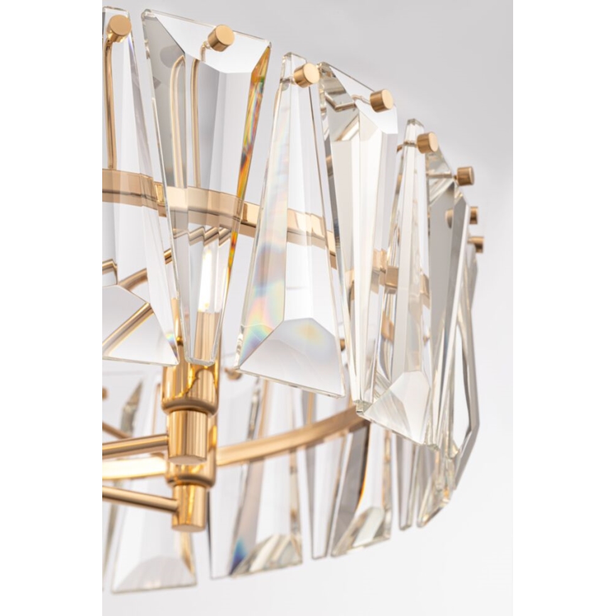 Maytoni MOD043PL-06G - Hanglamp aan een ketting PUNTES 6xE14/60W/230V goud